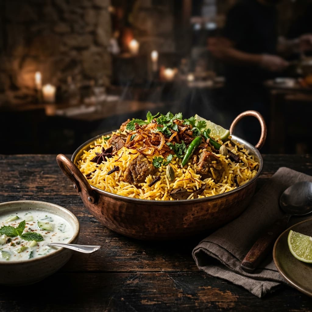 Butter chicken in a rich tomato cream sauce