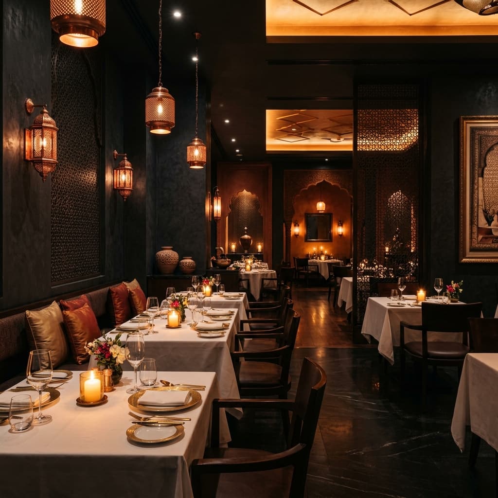 NANI restaurant bar and lounge area